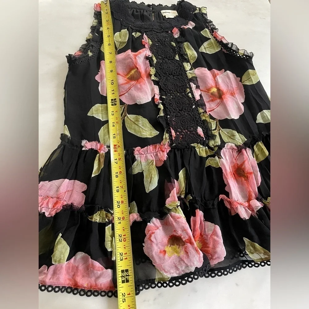 Kate Spade Floral Silk Top